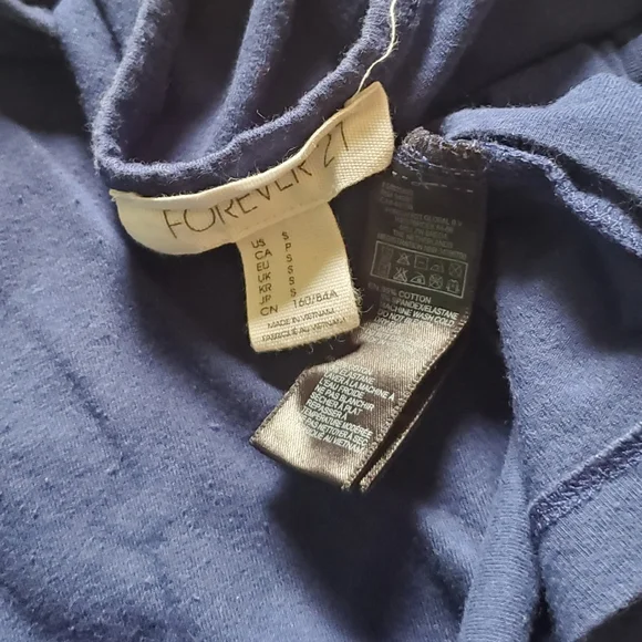 Forever 21 Blue Tank Top - Picture 3 of 3